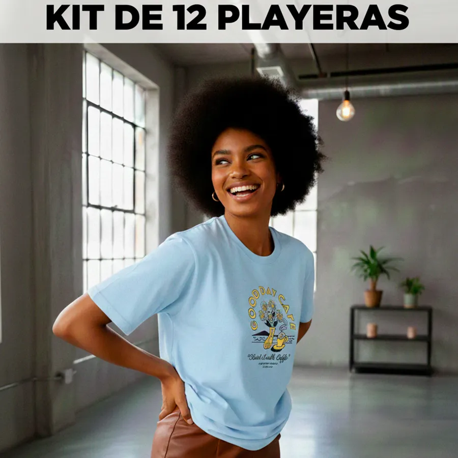 PLA-BRILLA KIT DE 12 PLAYERAS 7842